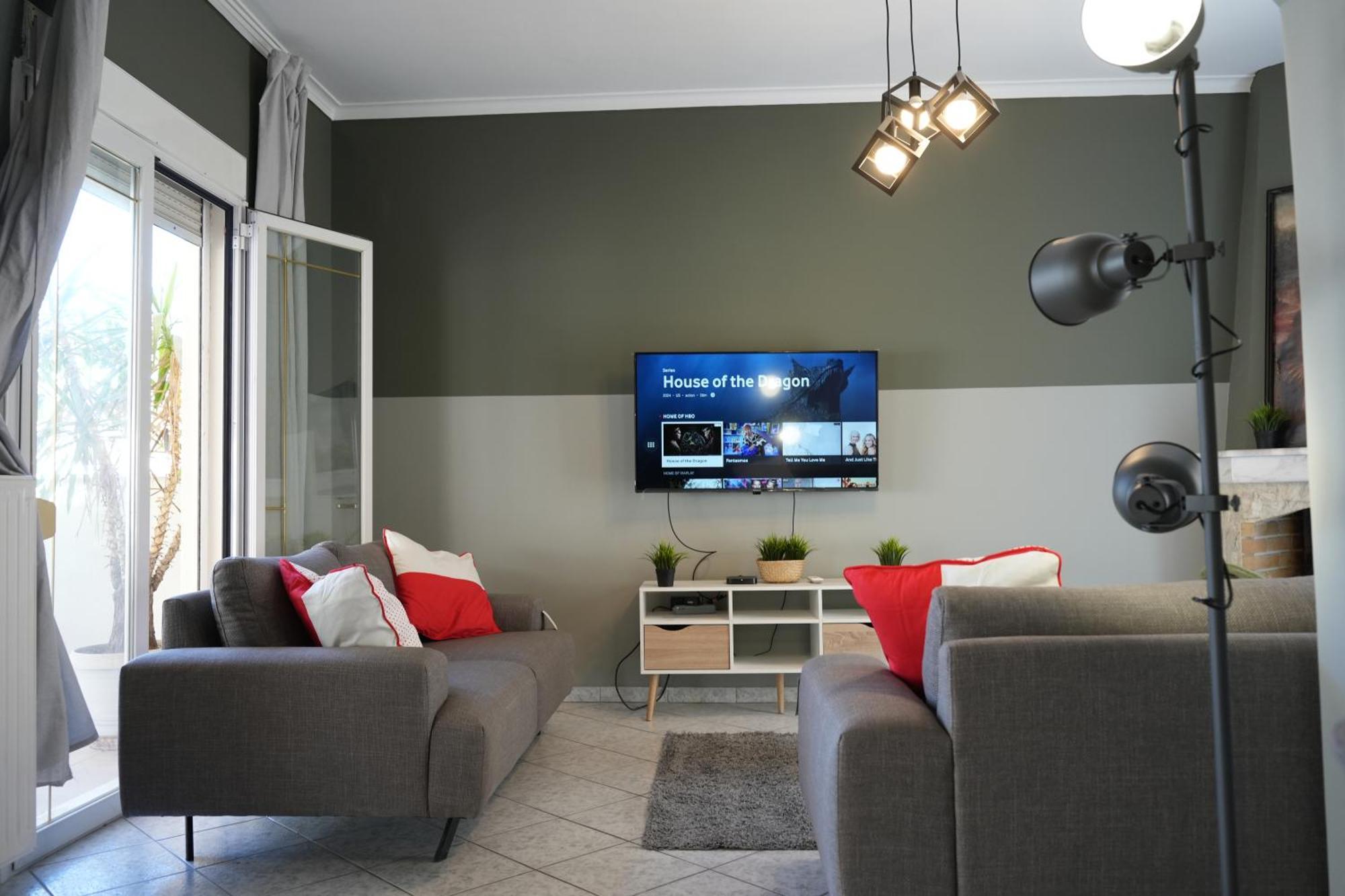 Modern Athenian Penthouse Apartment Exterior photo
