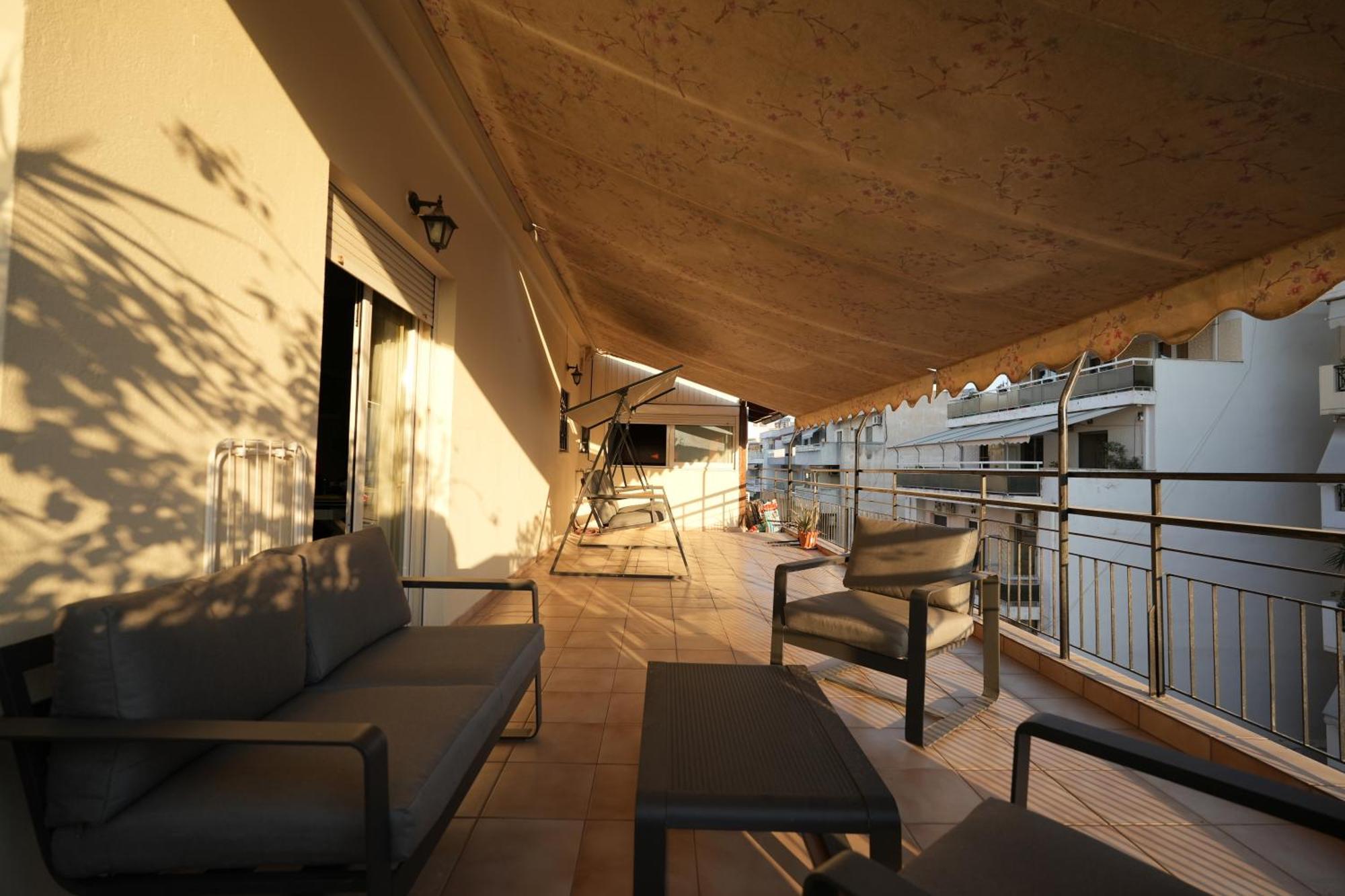 Modern Athenian Penthouse Apartment Exterior photo